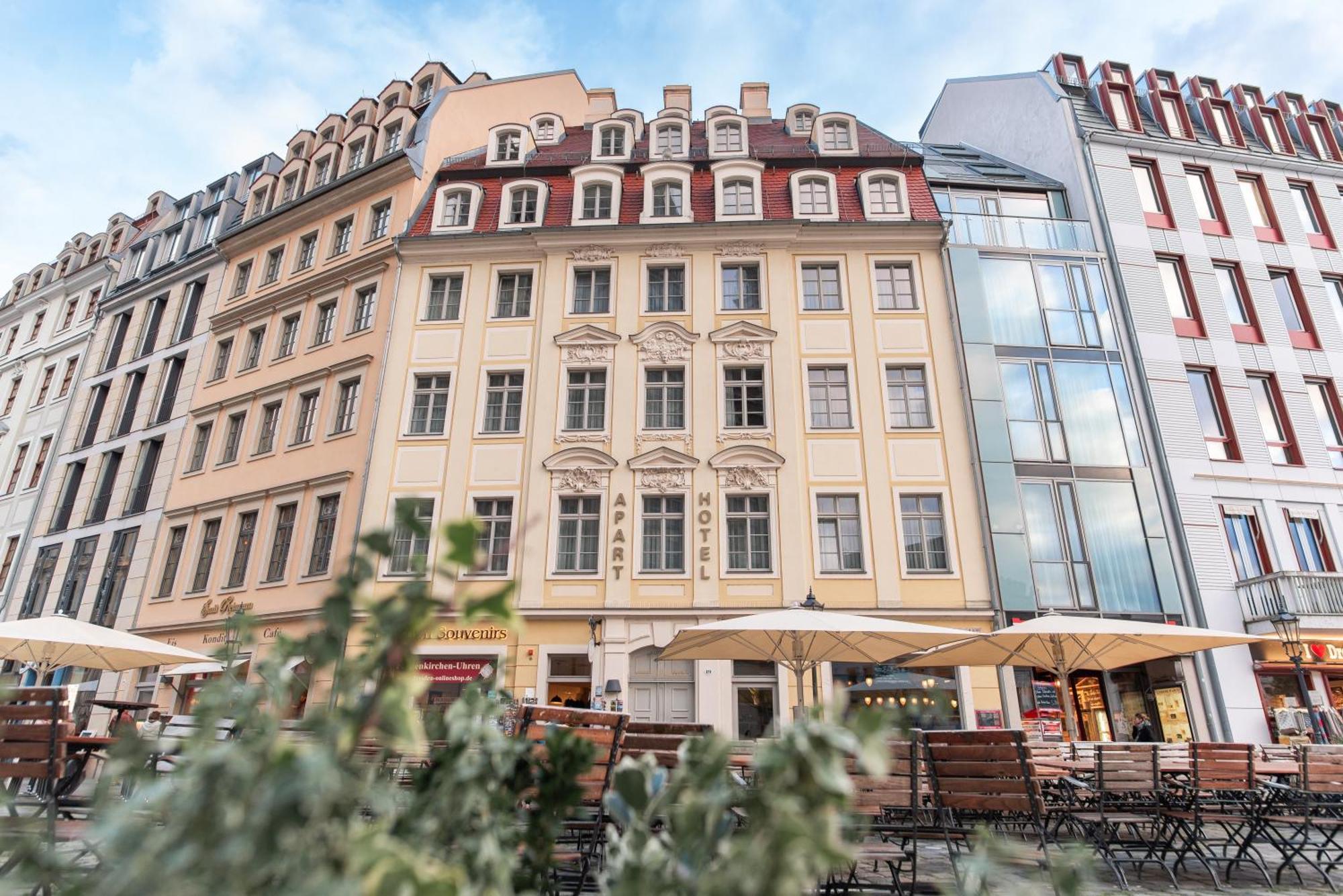 Familienapartment Mit Panoramablick Zur Frauenkirche Dresden Exteriör bild